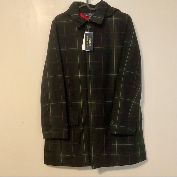 Polo Ralph Lauren Other - Polo Ralph Lauren Plaid Trench Coat